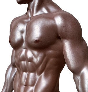 Muscular body.