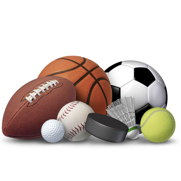 Articles for practicing sports.