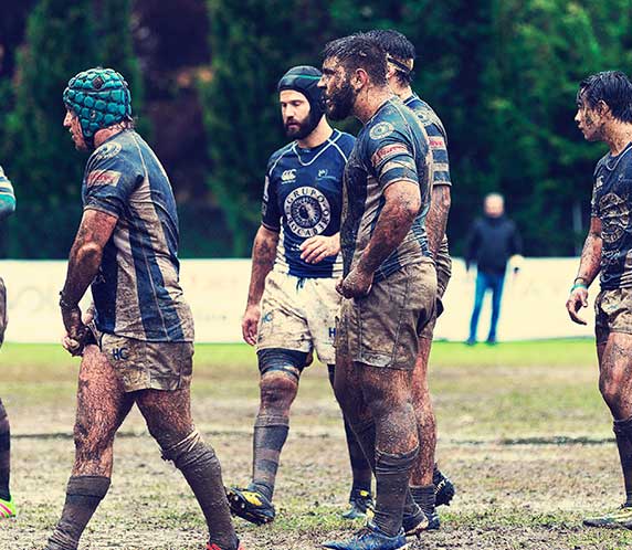Mens playing rugby