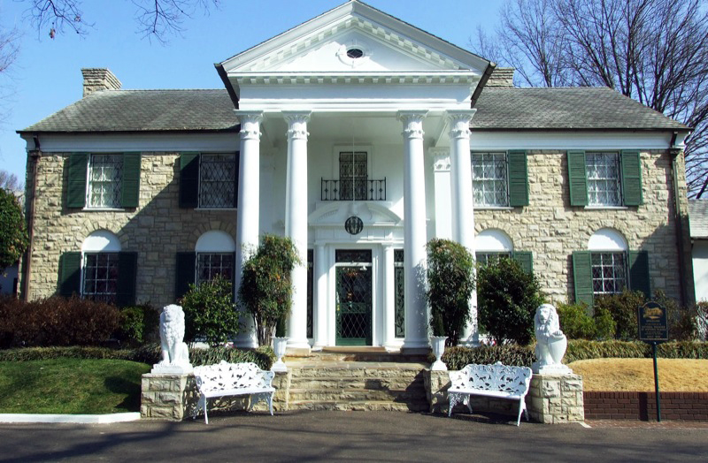 Graceland, the home of Elvis Presly