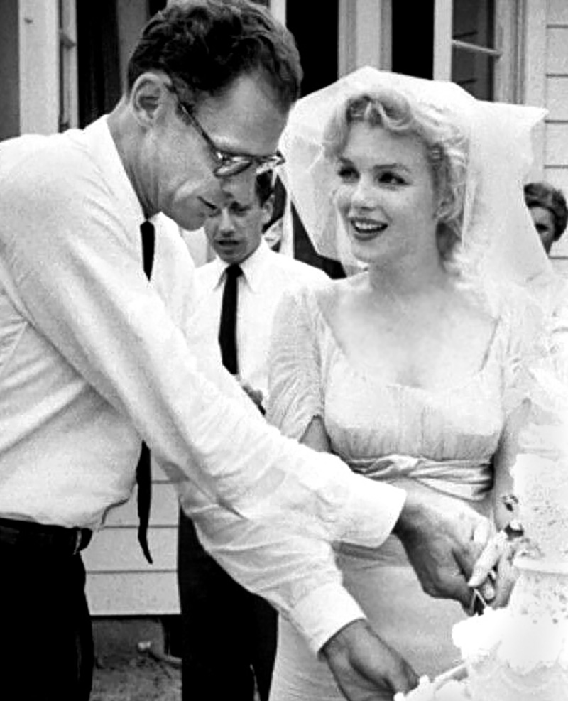 Moroe Miller wedding in 1956
