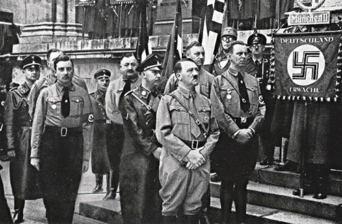Sammelwerk, Adolf Hitler, Munich, Germany, Feldherrnhalle